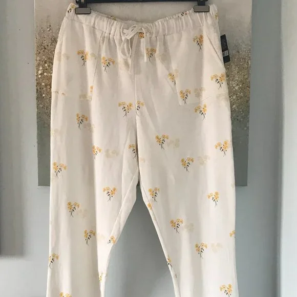 Lucky Brand Pants Jumpsuits Lucky Brand Floral Sweatpants